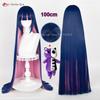 Anime Cosplay Stocking Anarchy Cosplay Wig 100cm/120cm Long Blue Pink Stocking Role Play Wigs