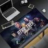 Star MovieT-Trek Clear Mouse Pad XXL Gamer Gaming PC Computer Otaku Locking Edge DIY Customized Photo Laptop Notebook Desk Mat