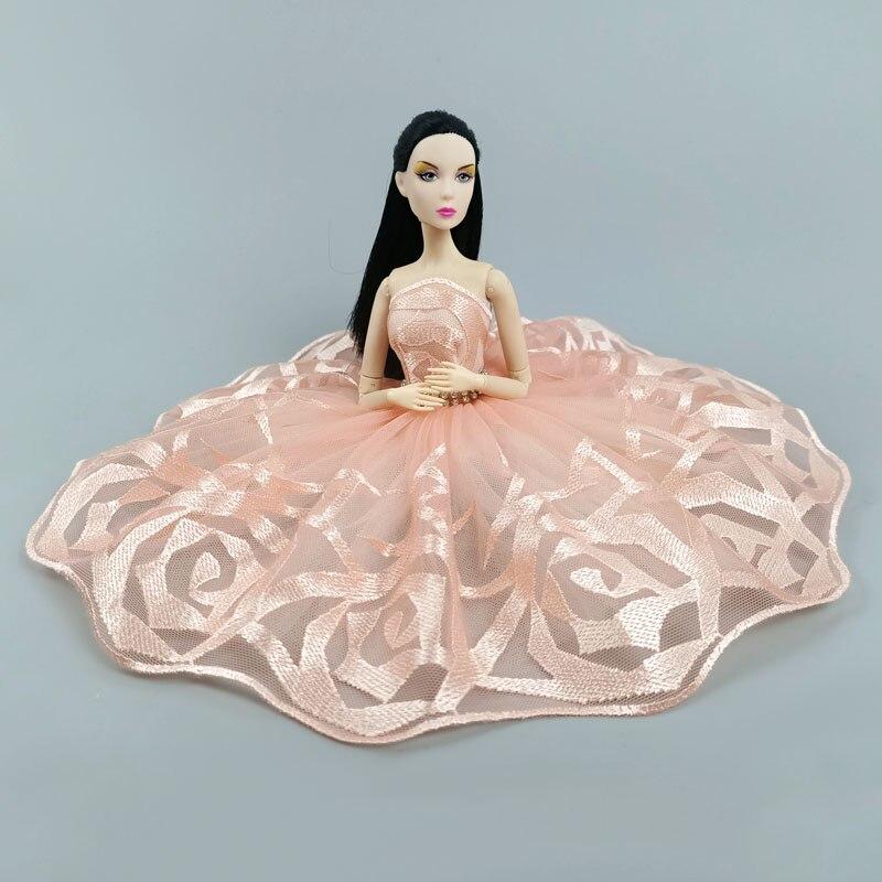 Vysoce kvalitní baletní tutu šaty pro oblečení panenky Barbie 1/6 doplňky pro panenky kamínková 3vrstvá sukně párty róba hračka