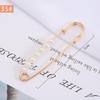 Pearl Anti-Exposure Brooch: Women's Waist-Cinching Pin & Clothing Decoration