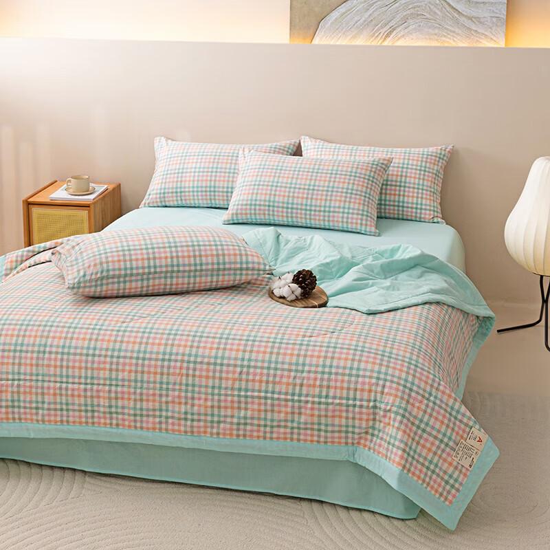 Manya Ju All-Cotton Washed Summer Quilt