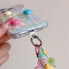 Plaid 3D Flower Pendant Phone Case for iPhone 17, 16 Pro Max/15 Pro - Girly Style
