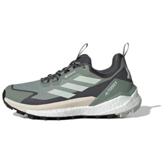 

Adidas Womens Terrex Free Hiker 2.0 Low GORE TEX Silver Green Womens JI1869 EU 37 армия зеленый