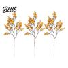 Durable Faux Plant Accents for Home Realistic Artificial Flowers Autumn Decoration Silk Floral Themed Interior Ornaments Branches Halloween