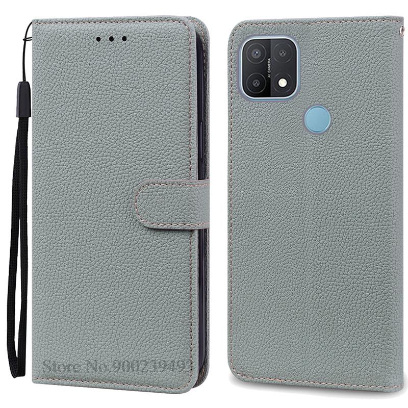 For OPPO A15 Case OPPO A15S Cover Silicone Wallet Flip Cover For OPPO A15 CPH2185 A15S CPH2179 Phone Case Leather Coque Fundas