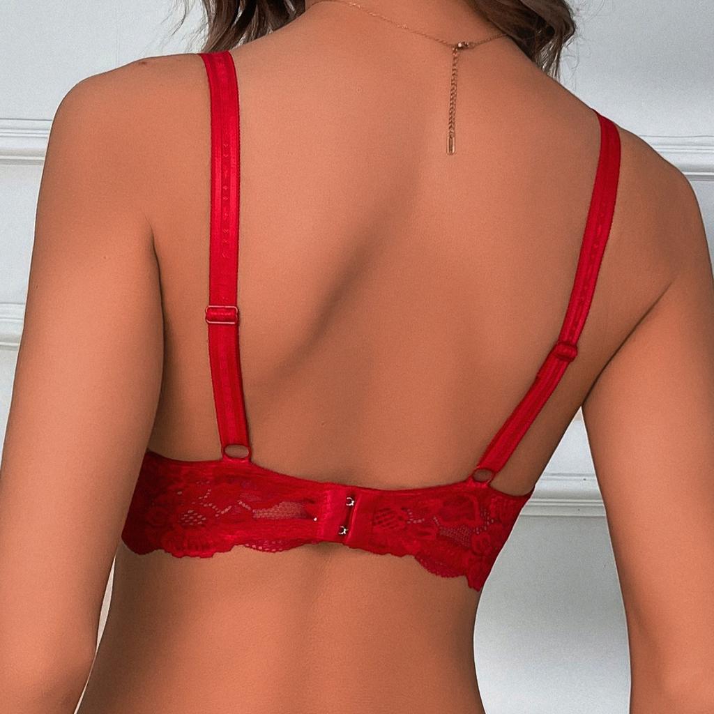 Lace Push-up Underwire Sexy Bra, Plus Size Bra