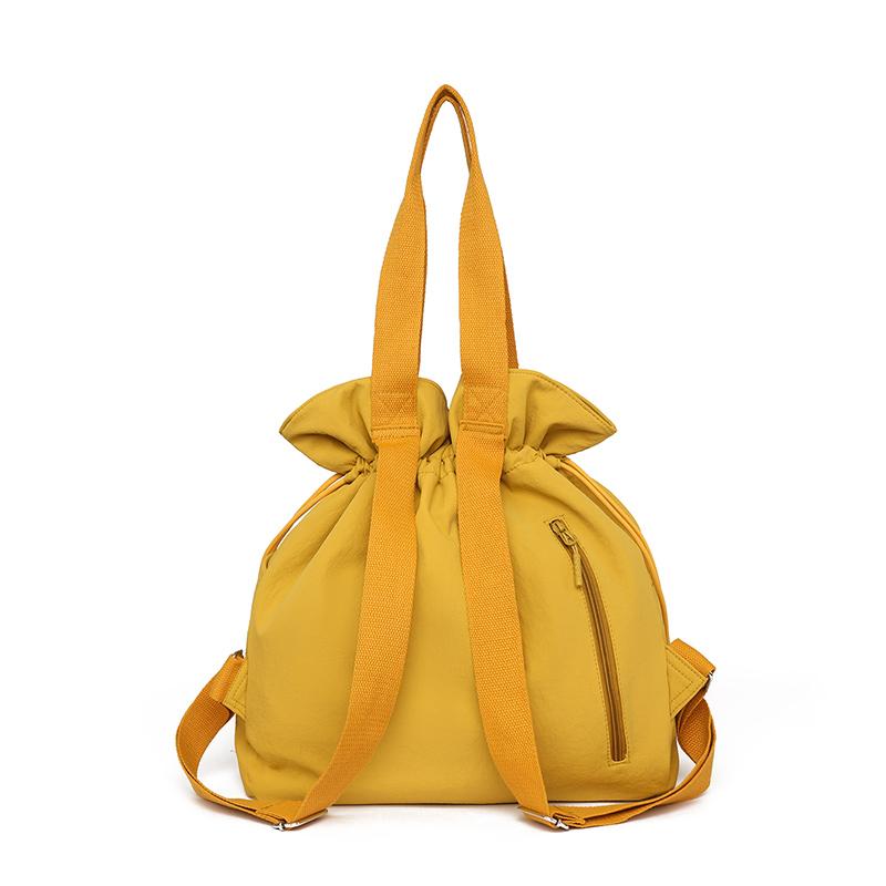 Women's Drawstring Backpack Multi-Functional Travel Bag Shoulder Tote Bag
