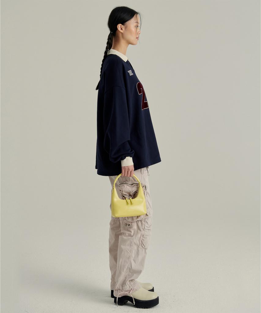 Margesherwood Hobo Mini + Strap - Lemon Crinkle