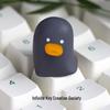 Four-Color Duck Series: Cute Stress-Relief Keycaps