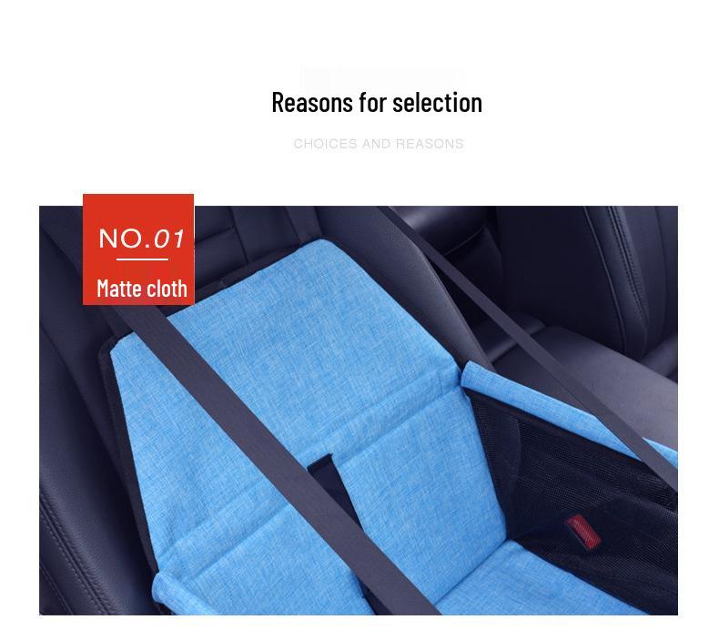 Breathable Mesh Pet Car Hammock - Waterproof Travel Mat