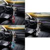 Alloy Metal Crystal Car Rearview Mirror Pendant Decoration Simple Style Various Colors