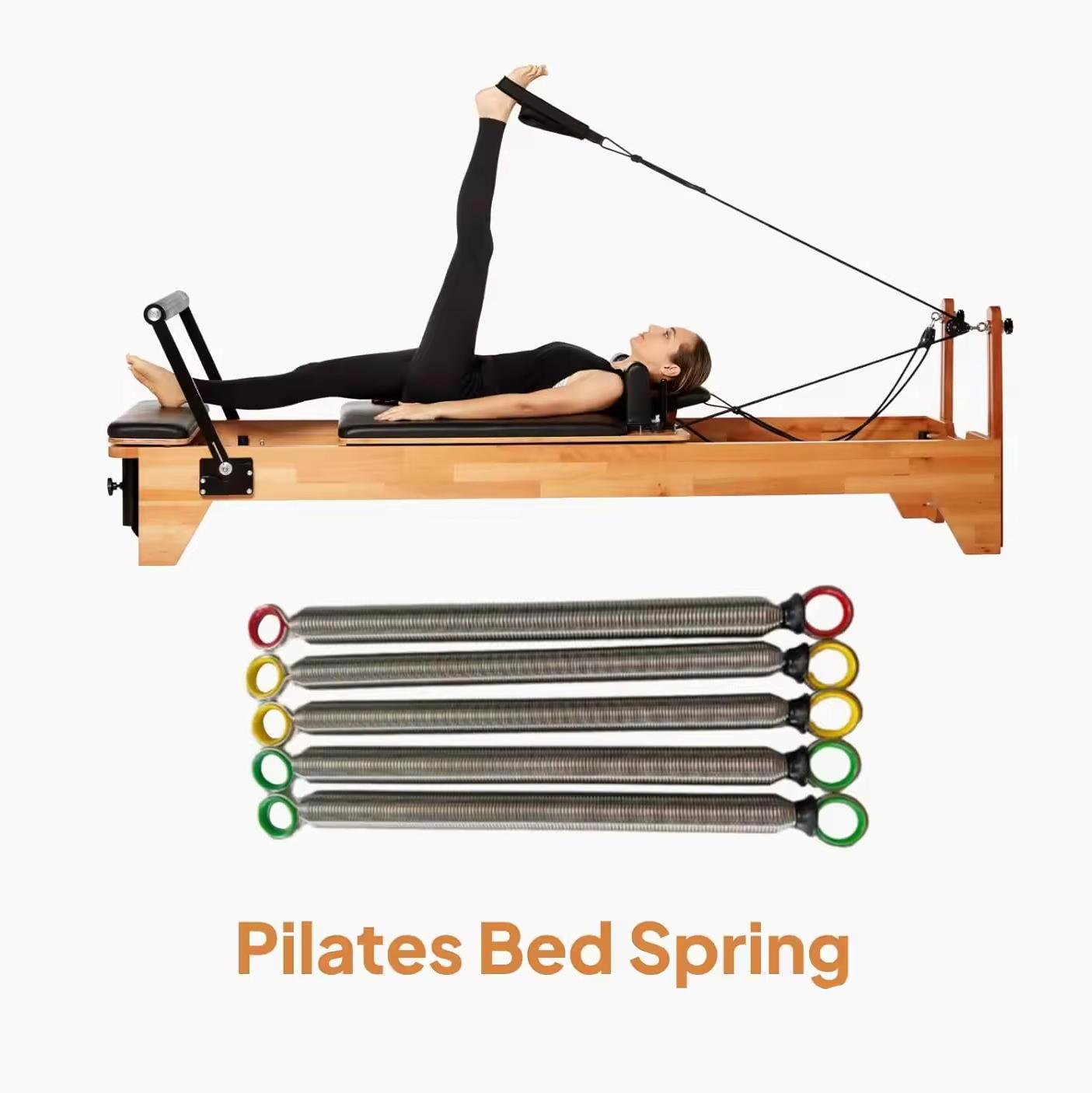 High Elastic Resistance China Manufactured Professional Grade Training Equipment Studio Durable Conditioning Pilates Spring красный