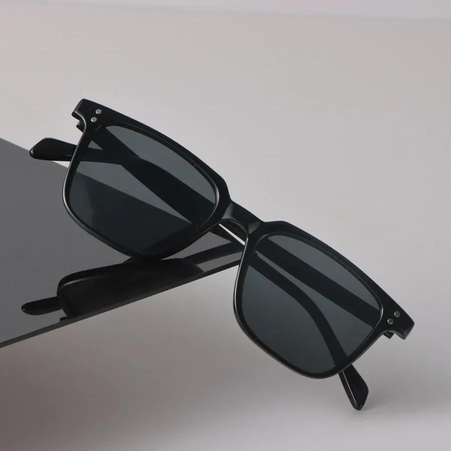 Vintage Rectangle Sunglasses Women Men Casual Fashion Glasses Luxurious Brand Designer Female