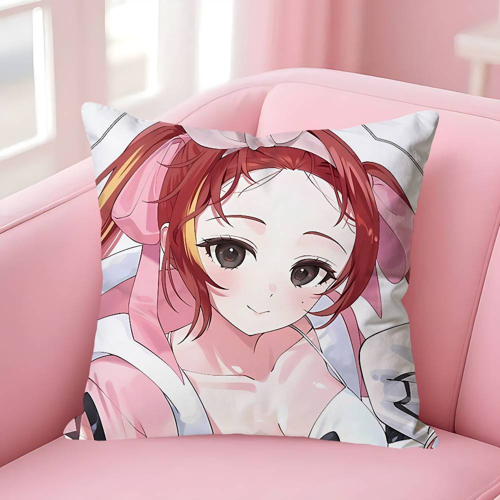 Singer AAkane LLize Pillow Cases for Bedroom Living Room Sofa Home Decor Polyester Cushion Cover with Zipper