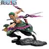 One Piece 10 cm Figur Spielzeug Anime GK Roronoa Zoro Dreiklingen Sa-maximum PVC Actionfigur Modell Puppen Geschenke Kinder