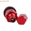 Y4UA Multifunctional Car Tire Valves Stems Cores Aluminum with Protective Caps for Various Vehicle Extreme Driving Conditions