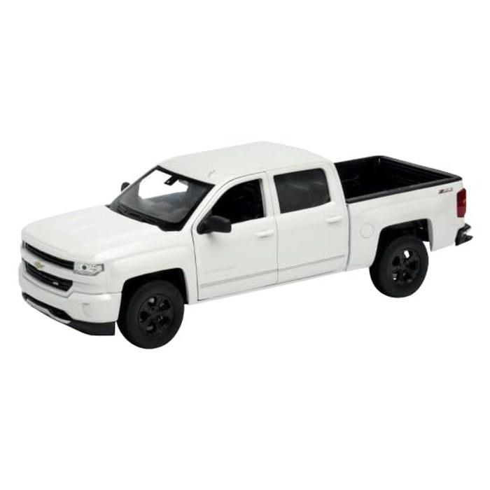 Kyosho WELLY Chevrolet Silverado 2017 (White) 1/24 Scale WE24083W