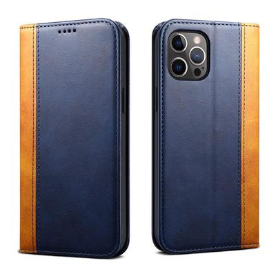 Kompatibilní kožené flipové pouzdro pro Apple iPhone 12/13, Samsung S21 a Huawei P50