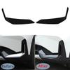 For BMW X1 IX1 U11 2023 2024 2025 2026 ABS Carbon Fiber Style Car Front Bumper Side Molding Cover Trim Sticker Accessories