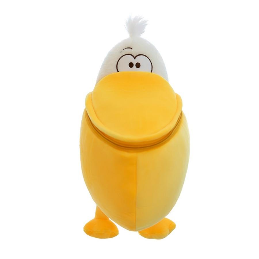 Pelikan Capybara Plüschtier Großer Mund Vogel Plüschtier Capybara Plüsch Flauschiges Spielzeug Cartoon Süßes Tier Stofftier Geburtstag Geschenk