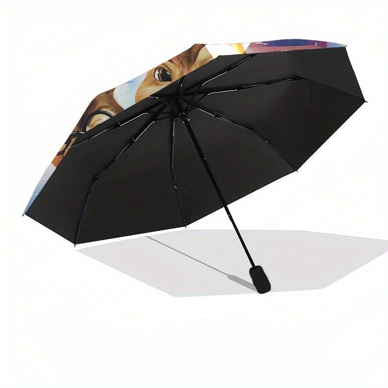 1pc Alvin Chipmunks Themed High-quality Umbrella,Automatic Opening and Closing Umbrella,Multi-functional Umbrella G0811350