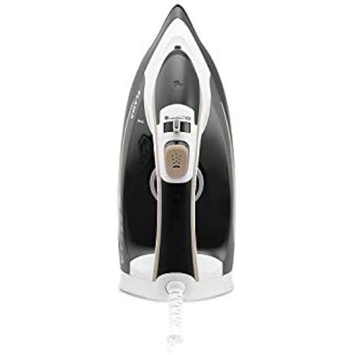 Flama Fer à vapeur 5342FL, base en céramique Ultra Glide, 2400 W, nettoyage automatique, système anticalcaire, réservoir de 370 ml,