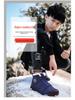 Nepromokavé zimní dětské sněhule, protiskluzové, prodyšné, podšité sametem, unisex turistické boty