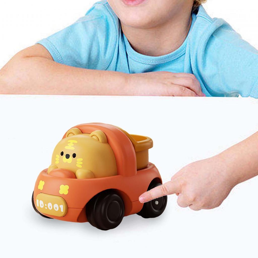 Inertial Engineering Car Animal Car Toy Brain Development Toys Training Toys Early Educate Cute Shape Play Vehicles Toy Girls