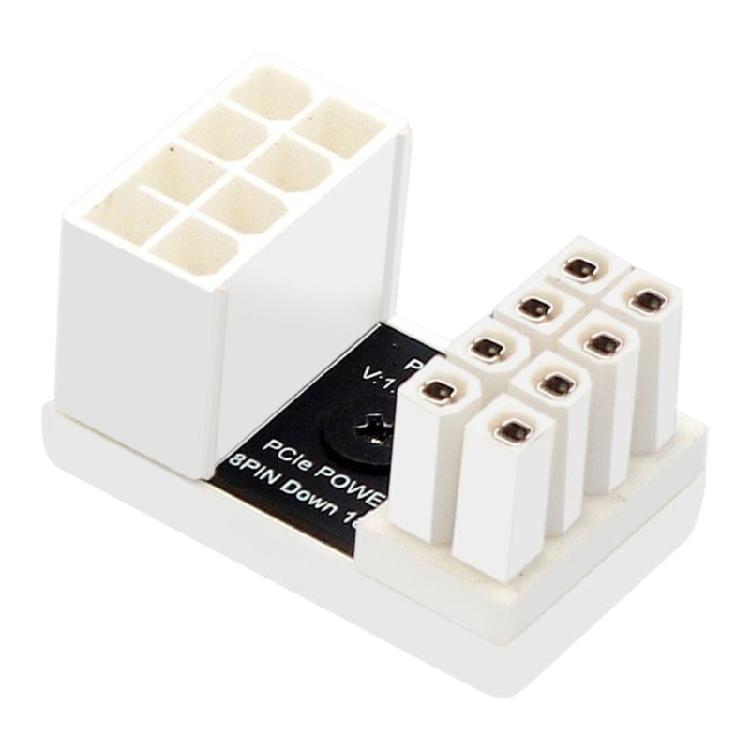 

ATX Adapter Elbow for Head GPU Power Connector PCI-E 6Pin 8Pin 180 Degree U Turn