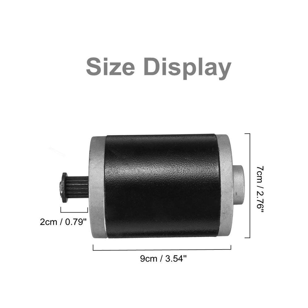Durable Electric Scooter Motor DC 24V 3550RPM Motor Large Torque Gear Motor For Modified Bicycle Electric Pumps Toys Generators