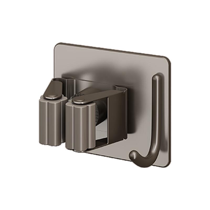 Drill-Free Mop and Broom Holder Clip