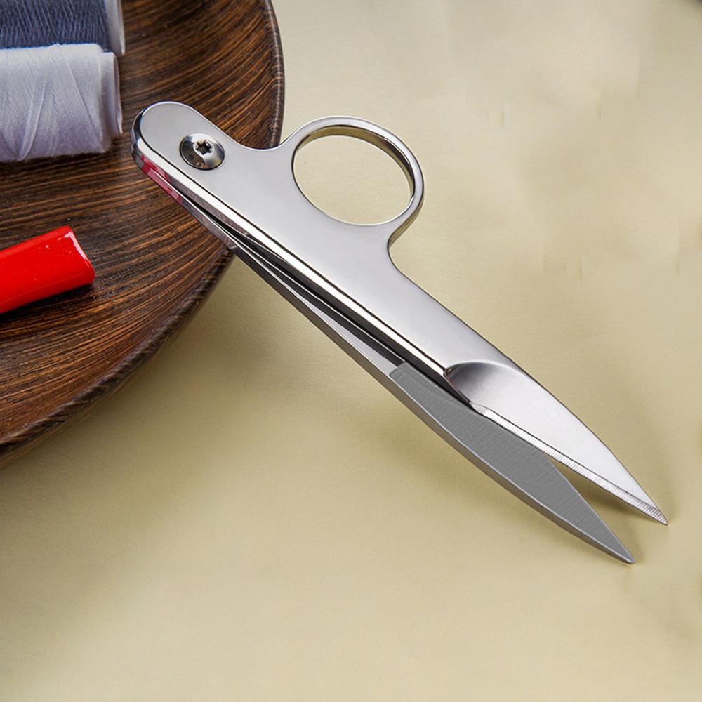 Sewing Scissors For Fabric Profession Stainless Steel Thread Scissors Embroidery Food Meat Ceramic Scissors Yarn Shears Tools