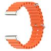 For Fitbit Sense/Sense 2/Versa 3/Versa 4 Smart Watch Band Adjustable Silicone Ocean Strap Replacement