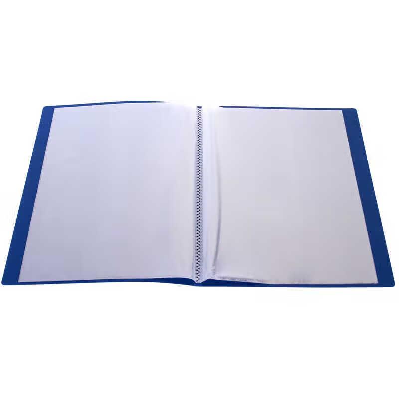 Deli A4 Document Folder with Pull-Out Label