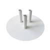 Base de Support de Fleurs Robuste avec Conception Amovible à 3 Trous pour Centres de Table de Réception de Mariage Décoration d'Événement Fourniture