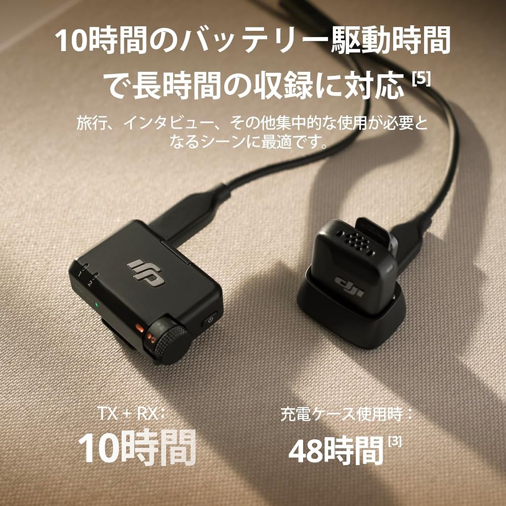 DJI Mic Mini Wireless Microphone 1 TX + 1 RX Ultra Lightweight Clear Audio
