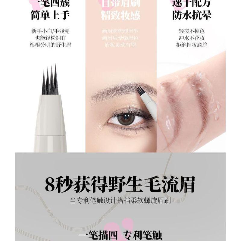 VEECCI - Freely Painted Liquid Eyebrow Pencil - 3 Colors