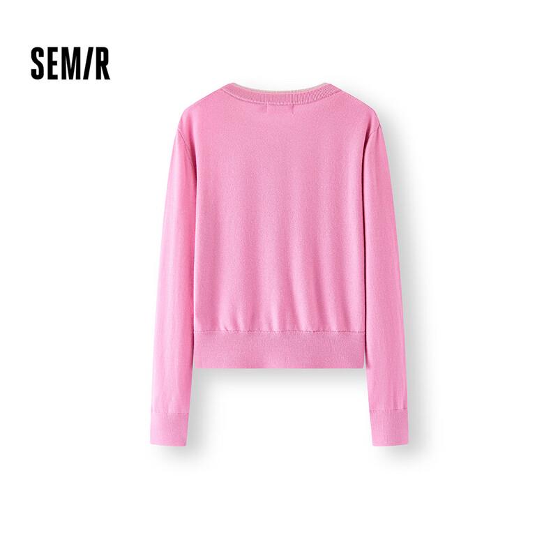 Semir Women's Colorblock Wool Knit Cardigan