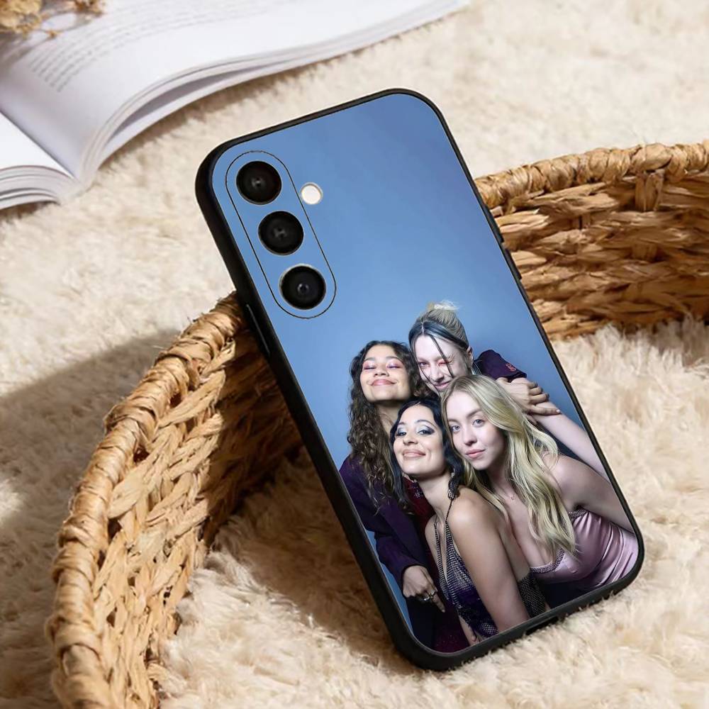 

Euphoria Hot Phone Case For Samsung Galaxy A20,21s,22,31,32,52,53,72,73,80,91 Soft Black Shell Samsung a22 5g