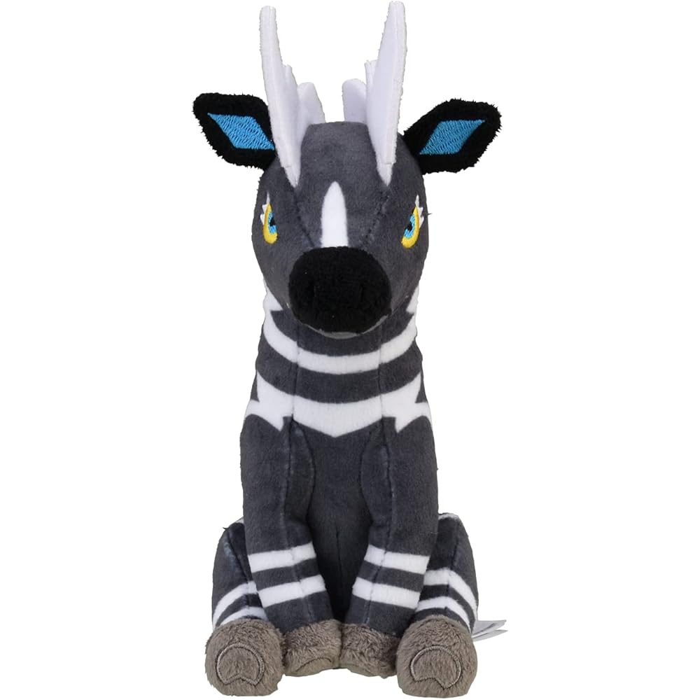 Pokmon Center Original Pokmon Fit Zebstrika Plush Toy 18x7x15 Cm Soft Stuffed Animal