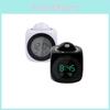 Classic Digital Alarm Clock Multifunction With Voice Talking And Bright Led Projection Temperature Display