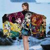 Cartoon M-monster High Classic Anime Beach Swimming Towel Soft Absorbent Washcloth Children's Gifts for Kids Travel Camping Gym
