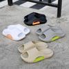 Herren Kokosnuss-Sandalen: Trendiger weicher Pantoletten-Slipper mit dicker Sohle für sommerliche Outdoor-Aktivitäten.