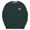 OKSTAR Polar Bear Family Embroidered Double-Sided Sweatshirt