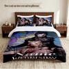 Wednesday Personalized Custom Name 3‑Piece Bedding Set Soft Duvet Cover Set For Bedroom Home Decor