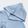 adidas Moletom com Capuz Pulôver Masculino Padrão Ursinho Desenho Animado Trefoil Originals Azul Céu HJ7821