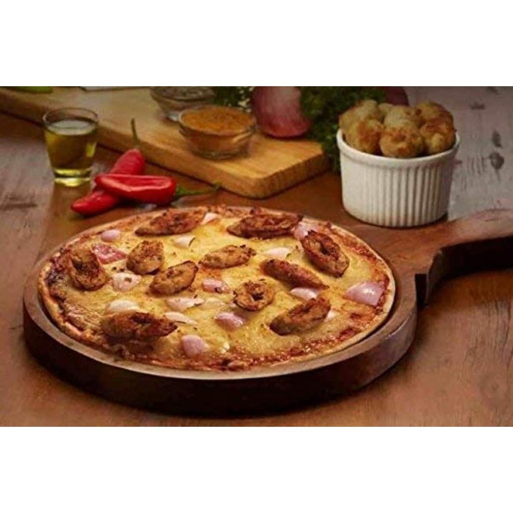 @ Serving Platter Wooden Pizza Plate 13 Inch UKZQ518 50%off
