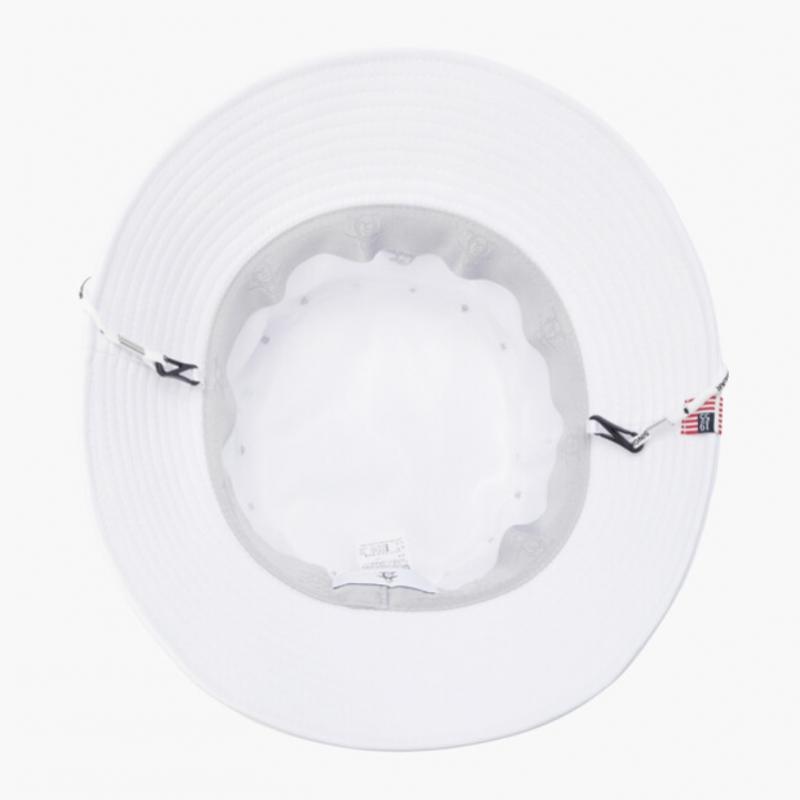 MunSingwear Men S Signature Bucket Hat White Mr121mcp12