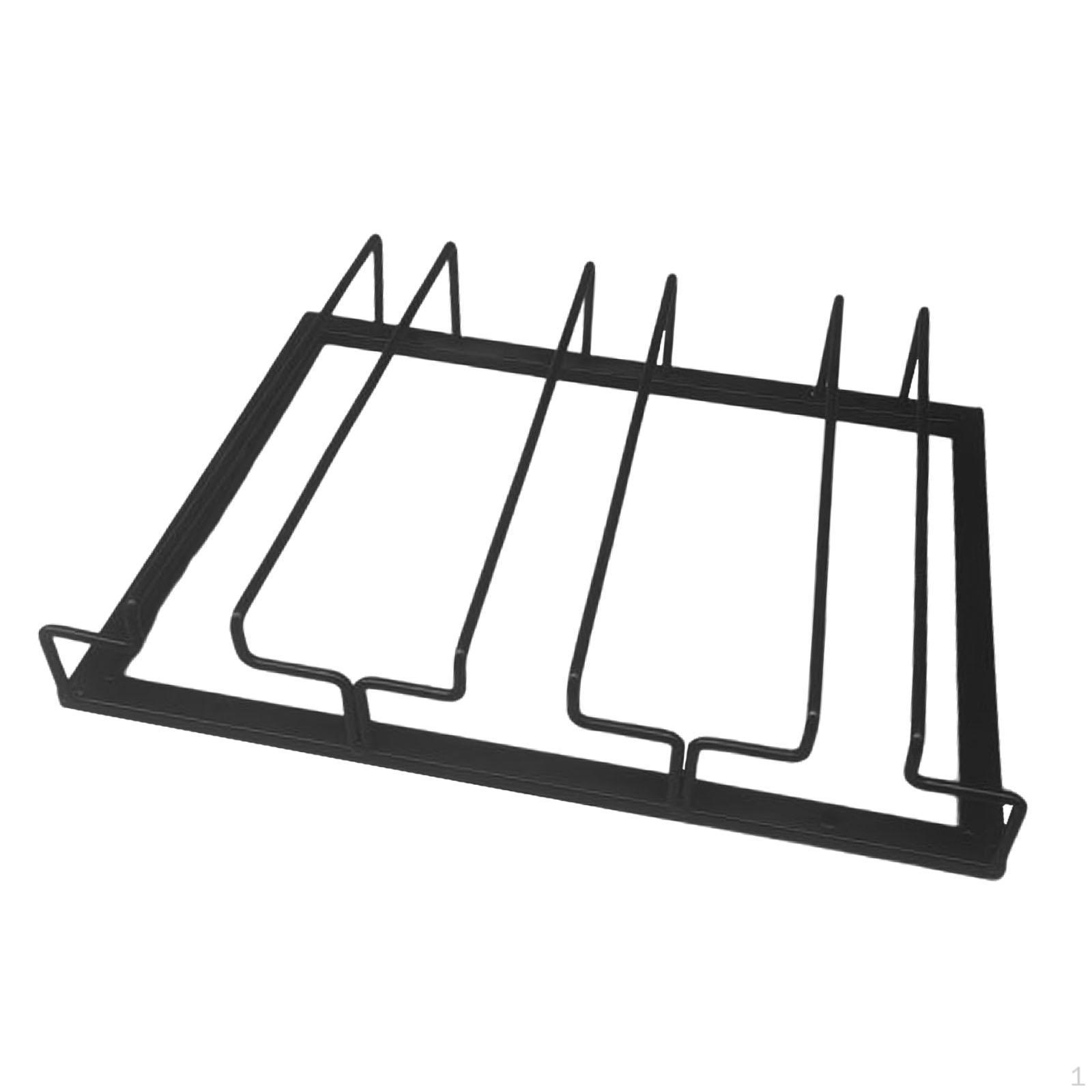 

Elegant Hanging Wine Glass Organizer for Kitchen And Bar 3 Slots