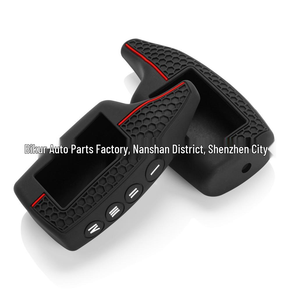 Russia-Compatible Magicar M5/6 & Scher-khan Honeycomb Two-Way Alarm Key Cover